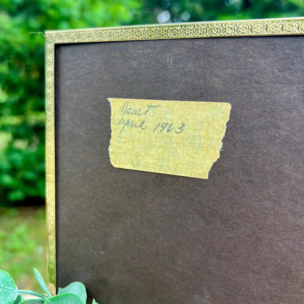 Vintage Gold Double Picture Frame | 8x10